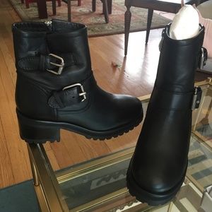 NWB Steve Madden Moto Boots Size 7 Fits like 6.5